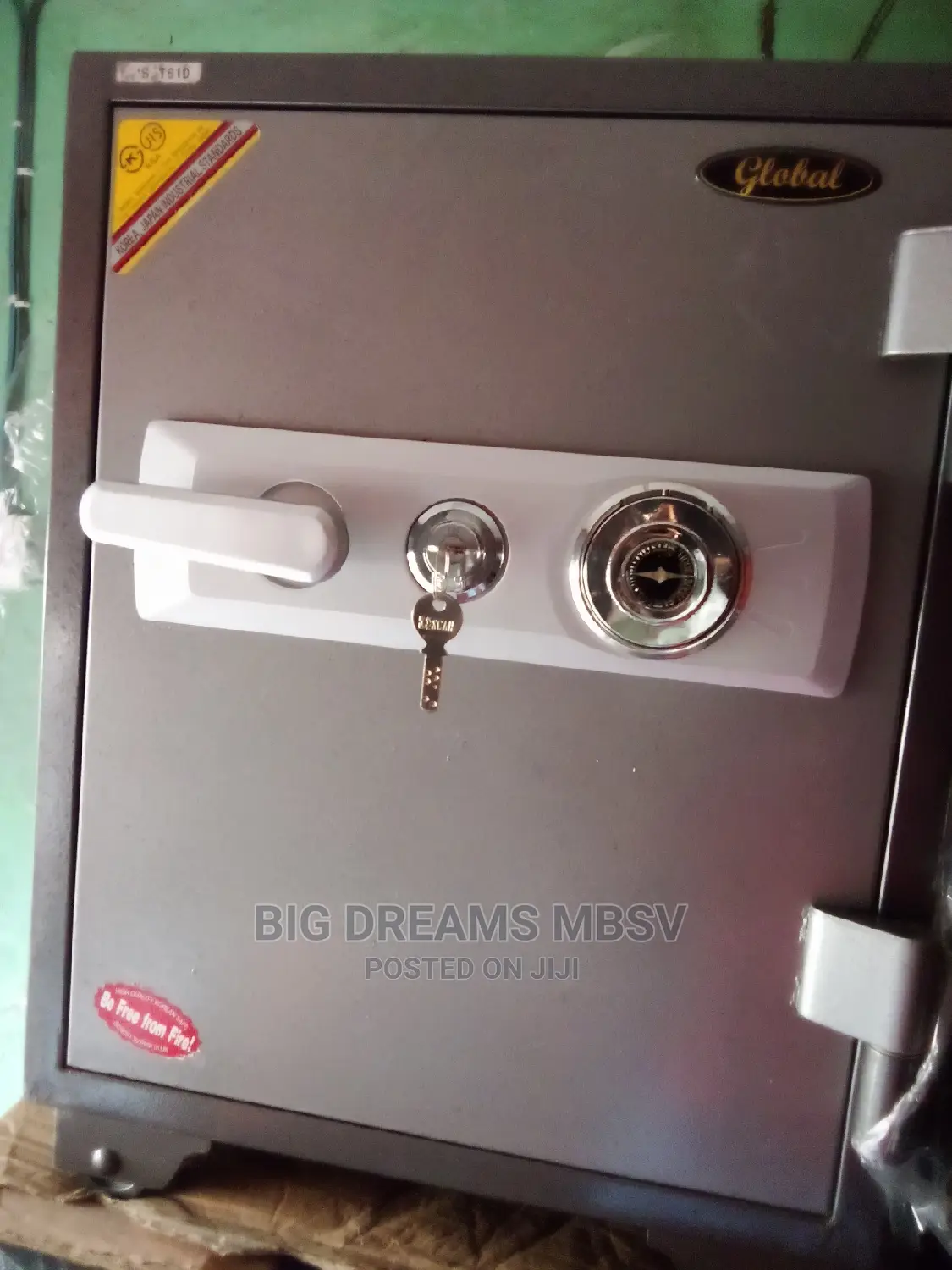 6010 Boil Fireproof Safe (Manual)