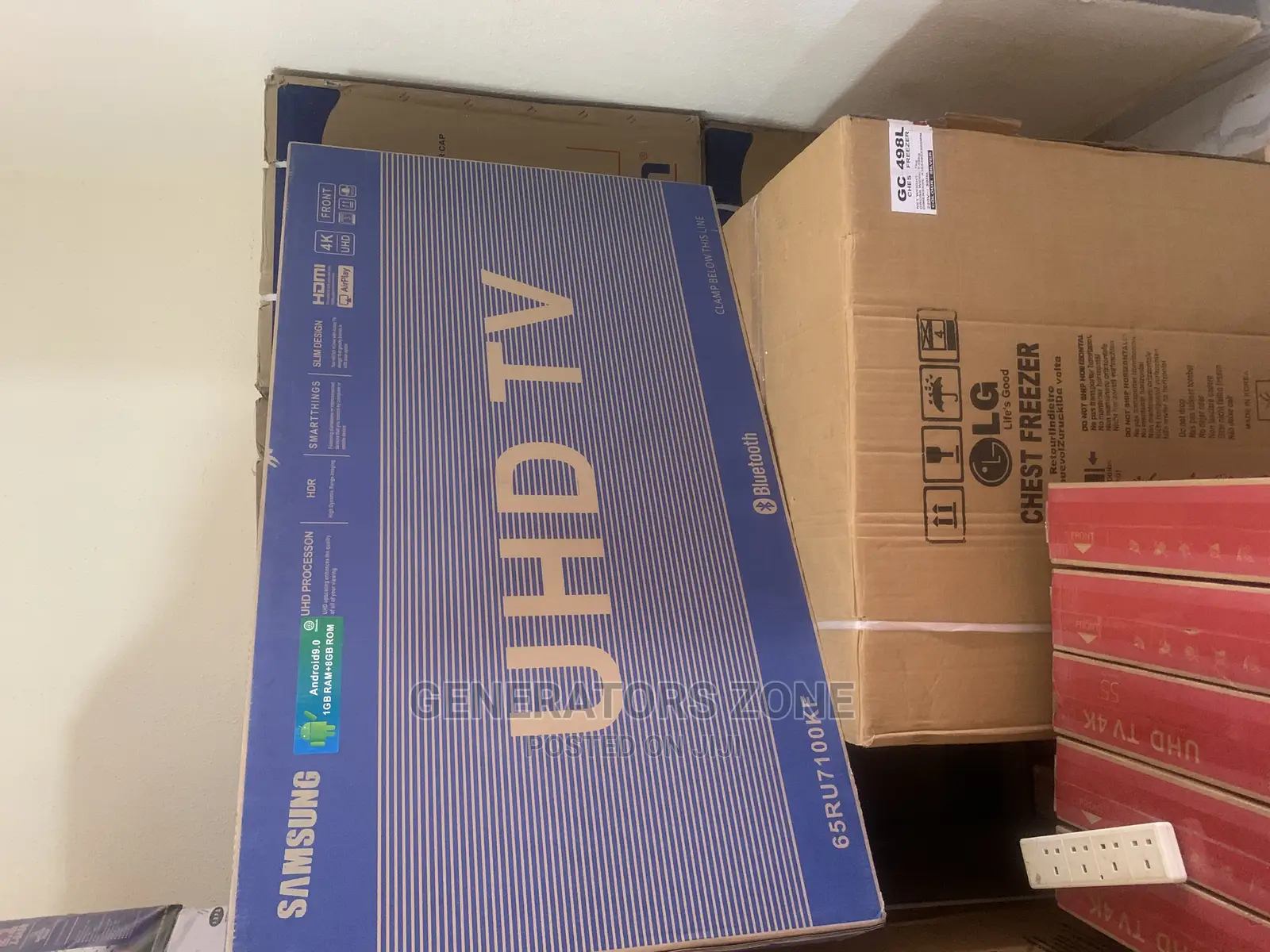 Brand New 65'' Uhd Smart LED Tv Samsung TV + Youtube