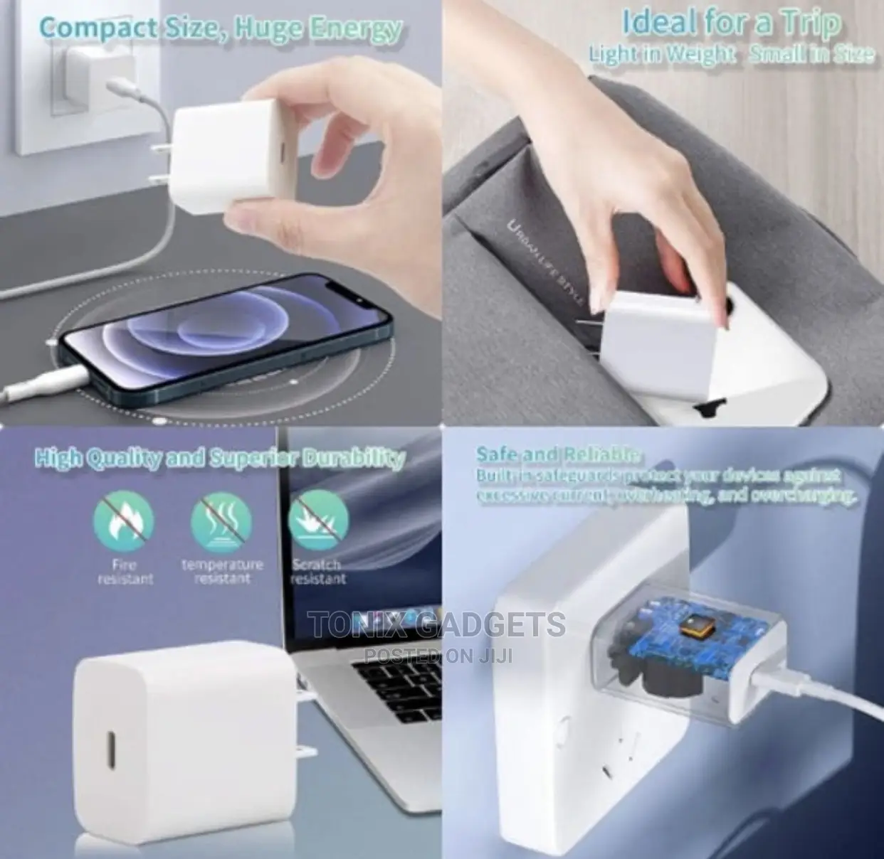 2 Pin iPhone Charger Adapter