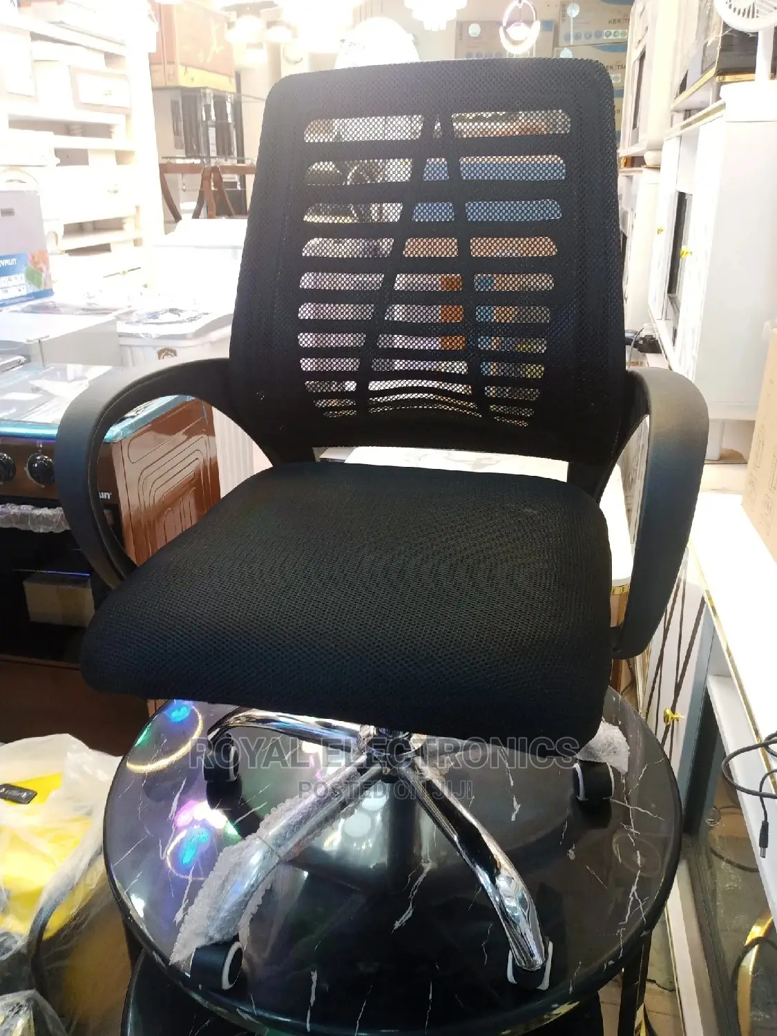 Classic Rolling Net Swivel Office Chair