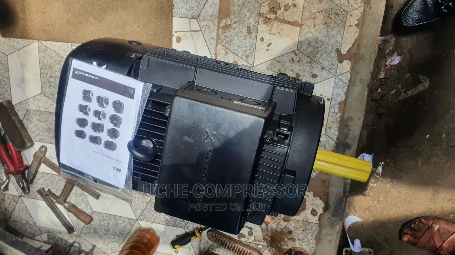 Electric Motor Grundfos 20hp