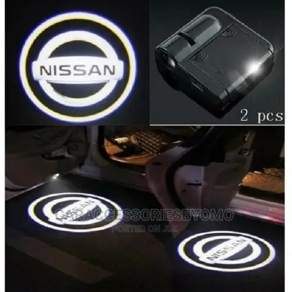 2pcs Car Led Door Light Logo Projector for Nissan