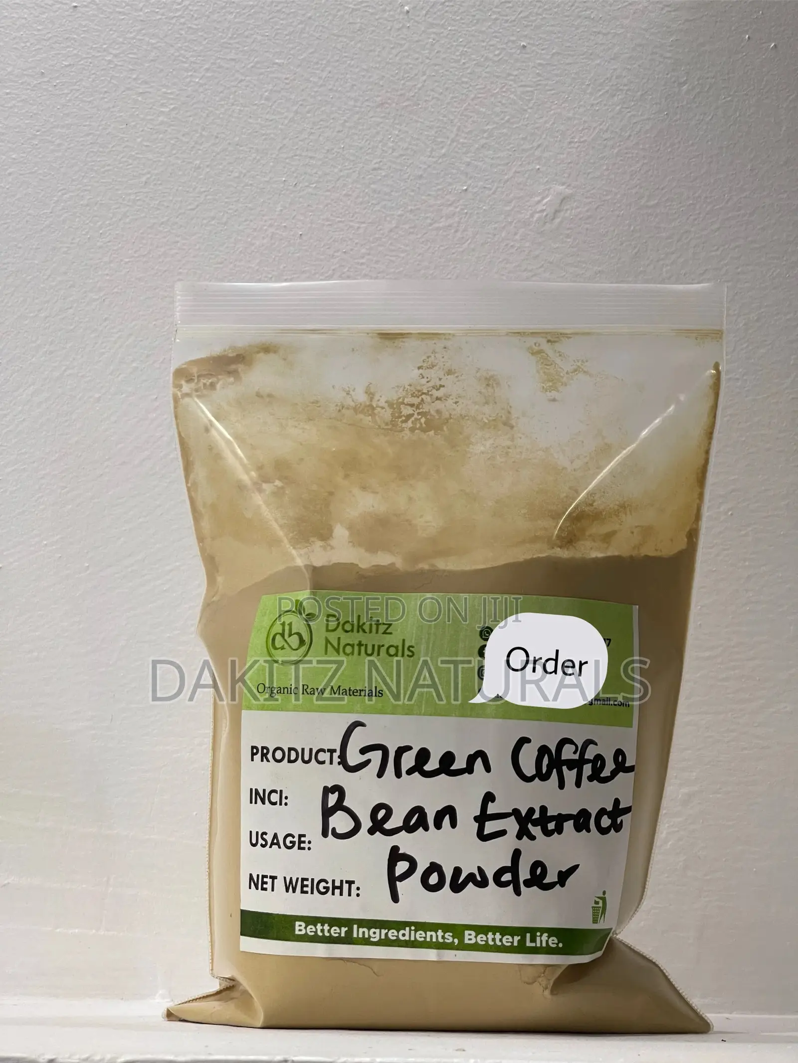 Green Coffee Bean Extract Powder 500g