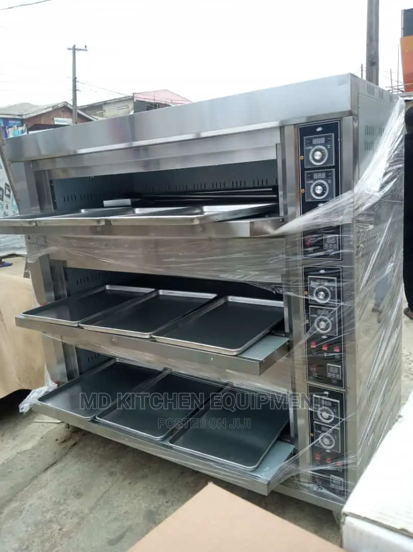 3 Decks 9 Tray's Oven