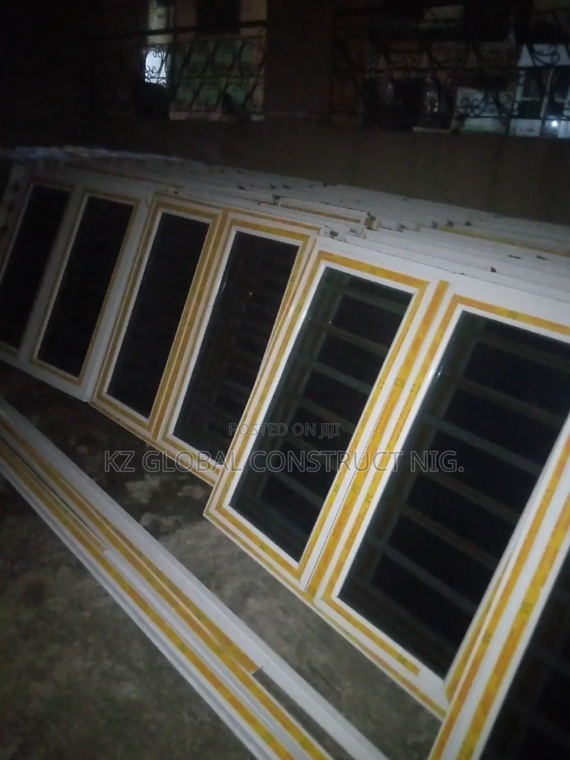 Aluminum Casement Window With Inner Burglary