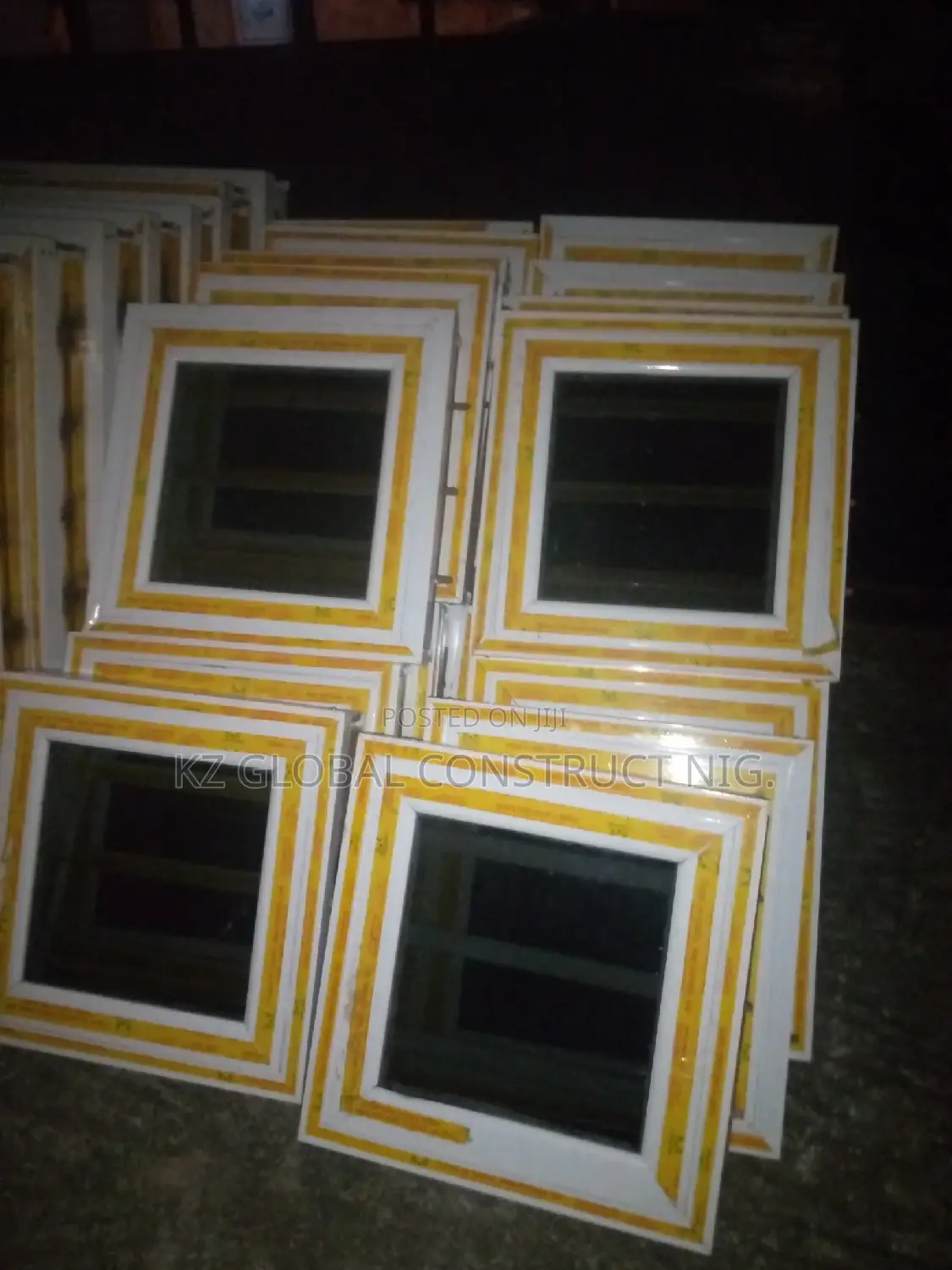 Aluminum Casement Window With Inner Burglary