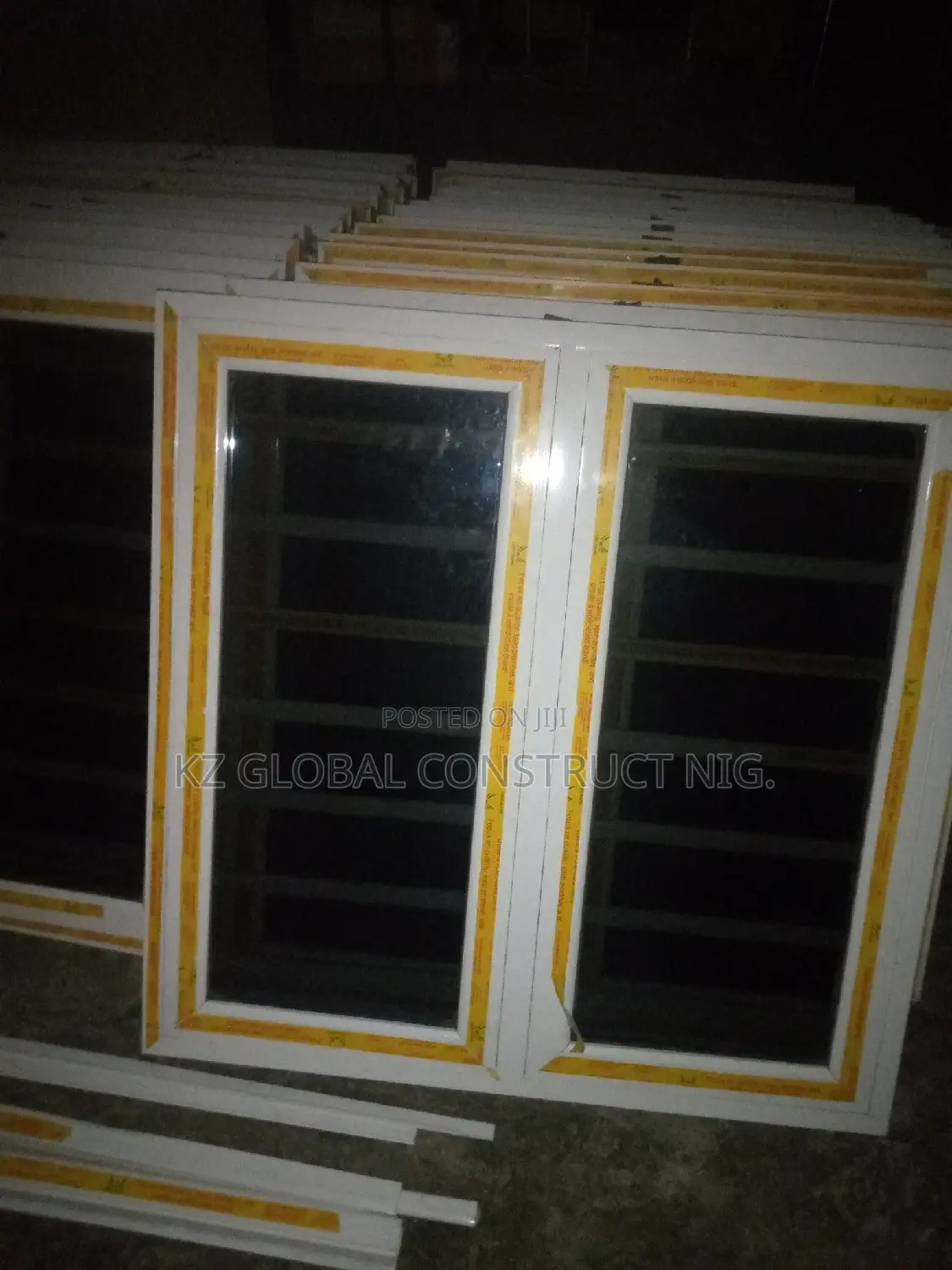 Aluminum Casement Window With Inner Burglary