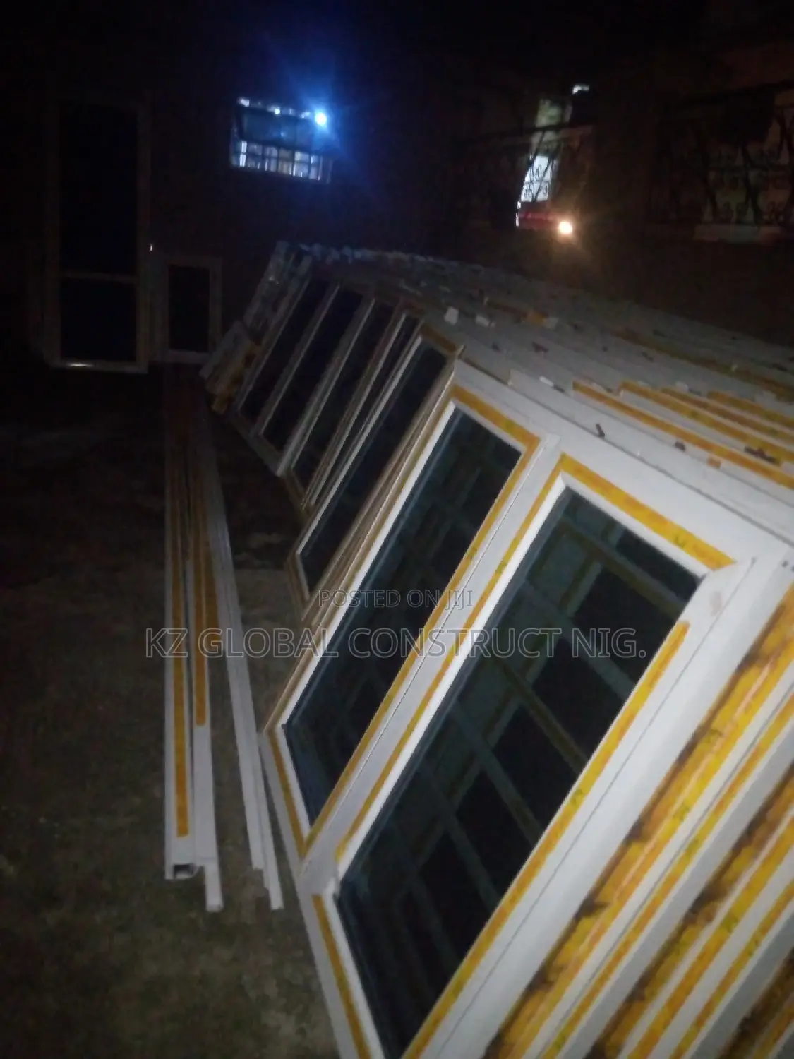 Aluminum Casement Window With Inner Burglary