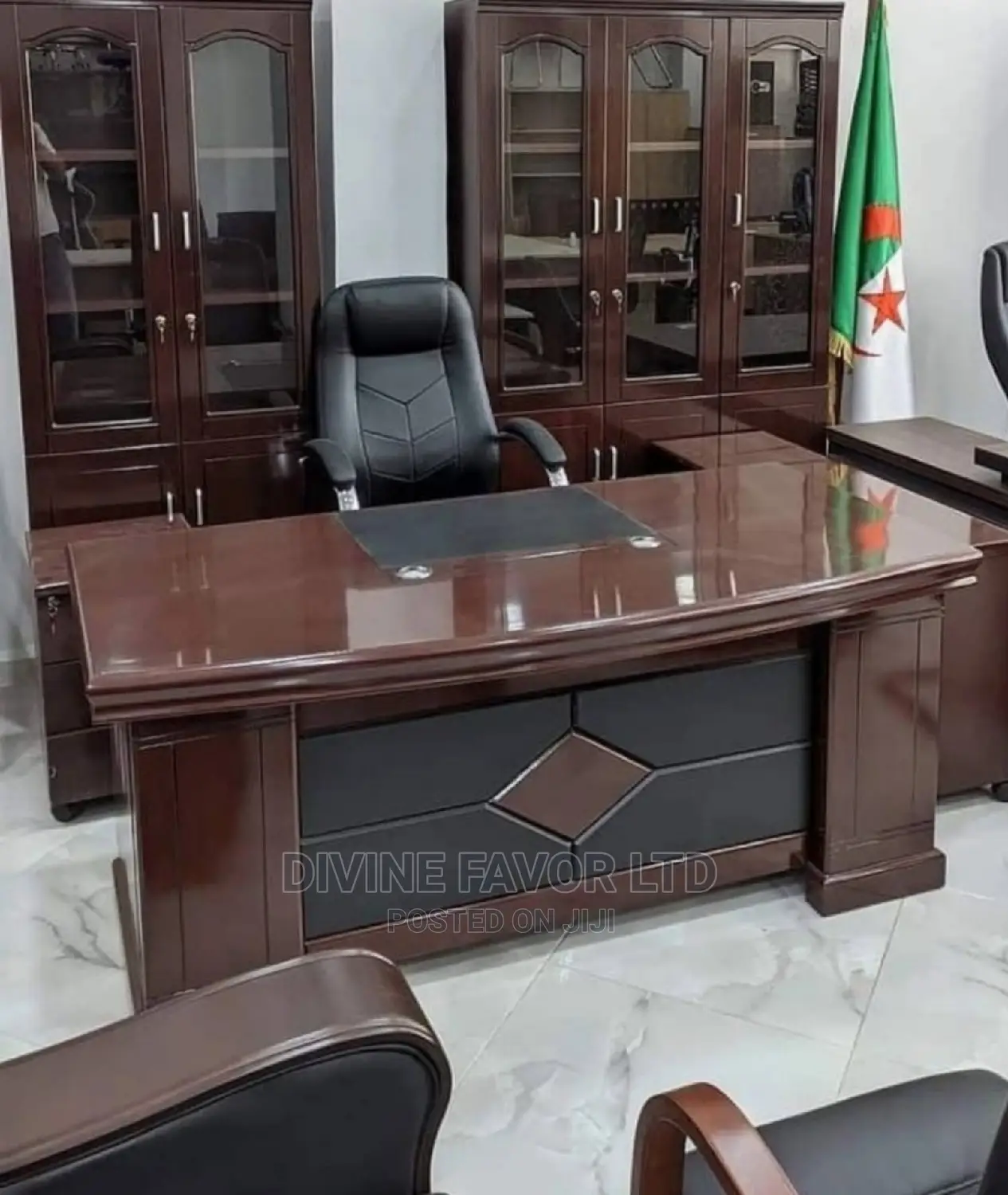 1.6 Meter Office Desk With Extension