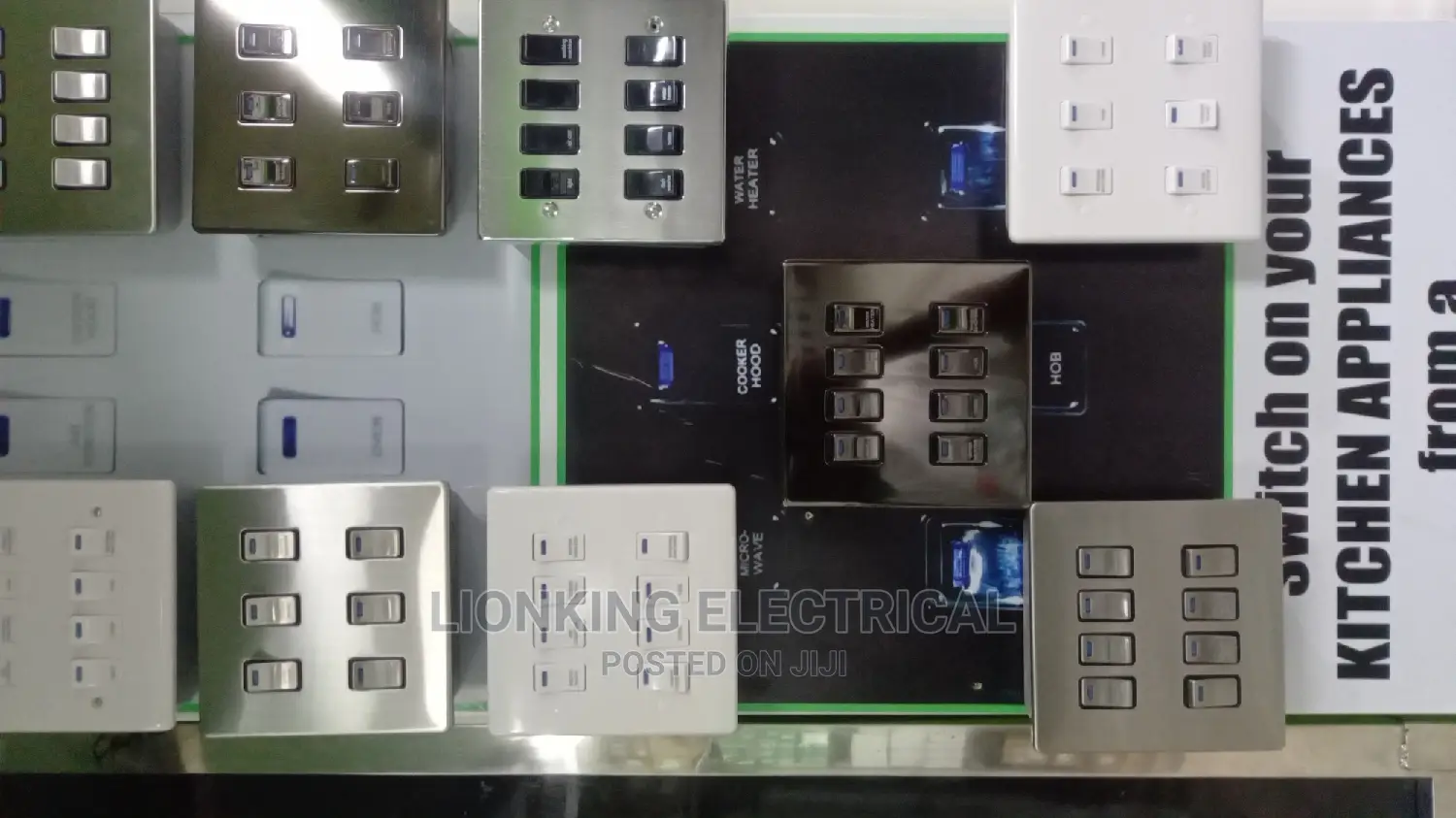 8 Gang Switches