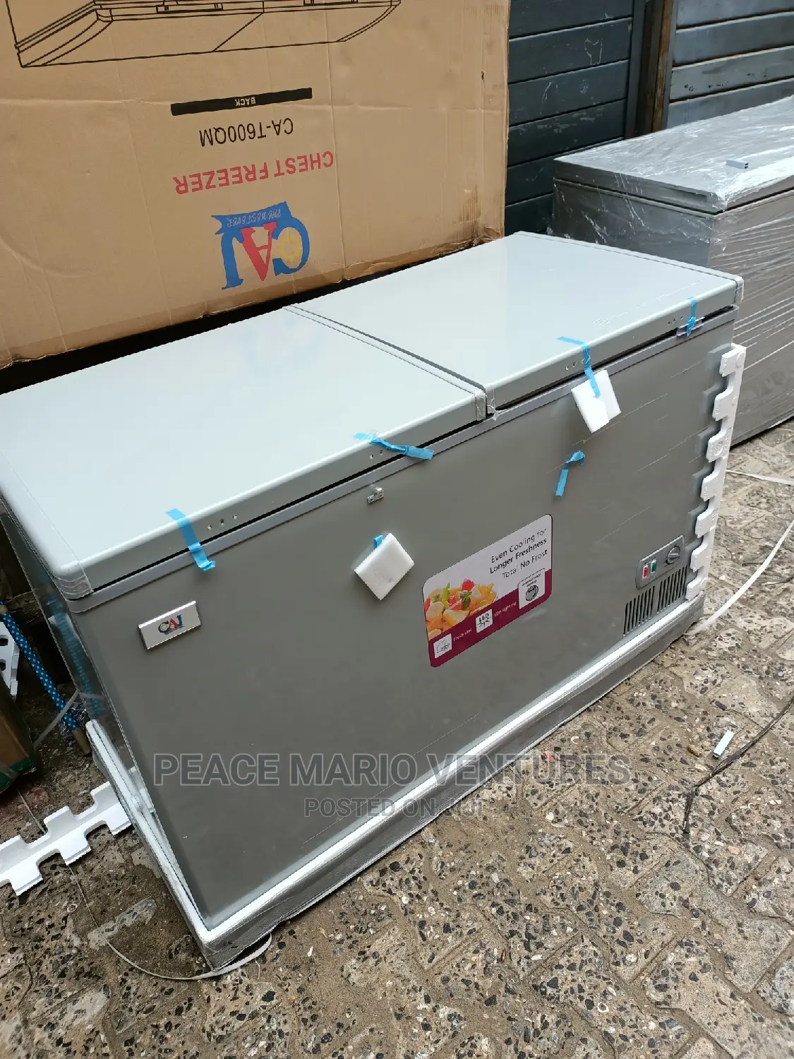 Caj Quality Deep Freezer 420litres With 2years Warranty