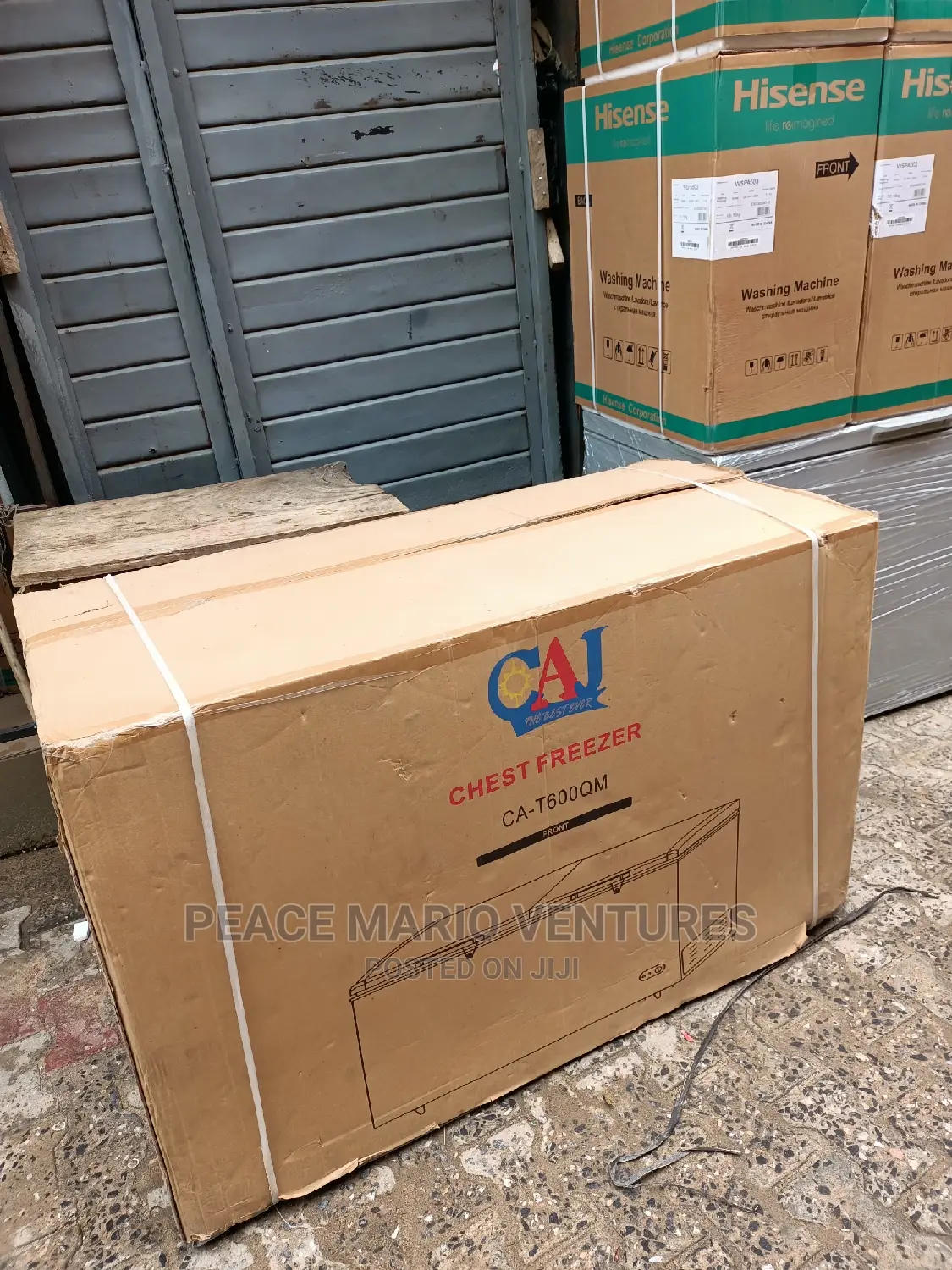 Caj Quality Deep Freezer 420litres With 2years Warranty