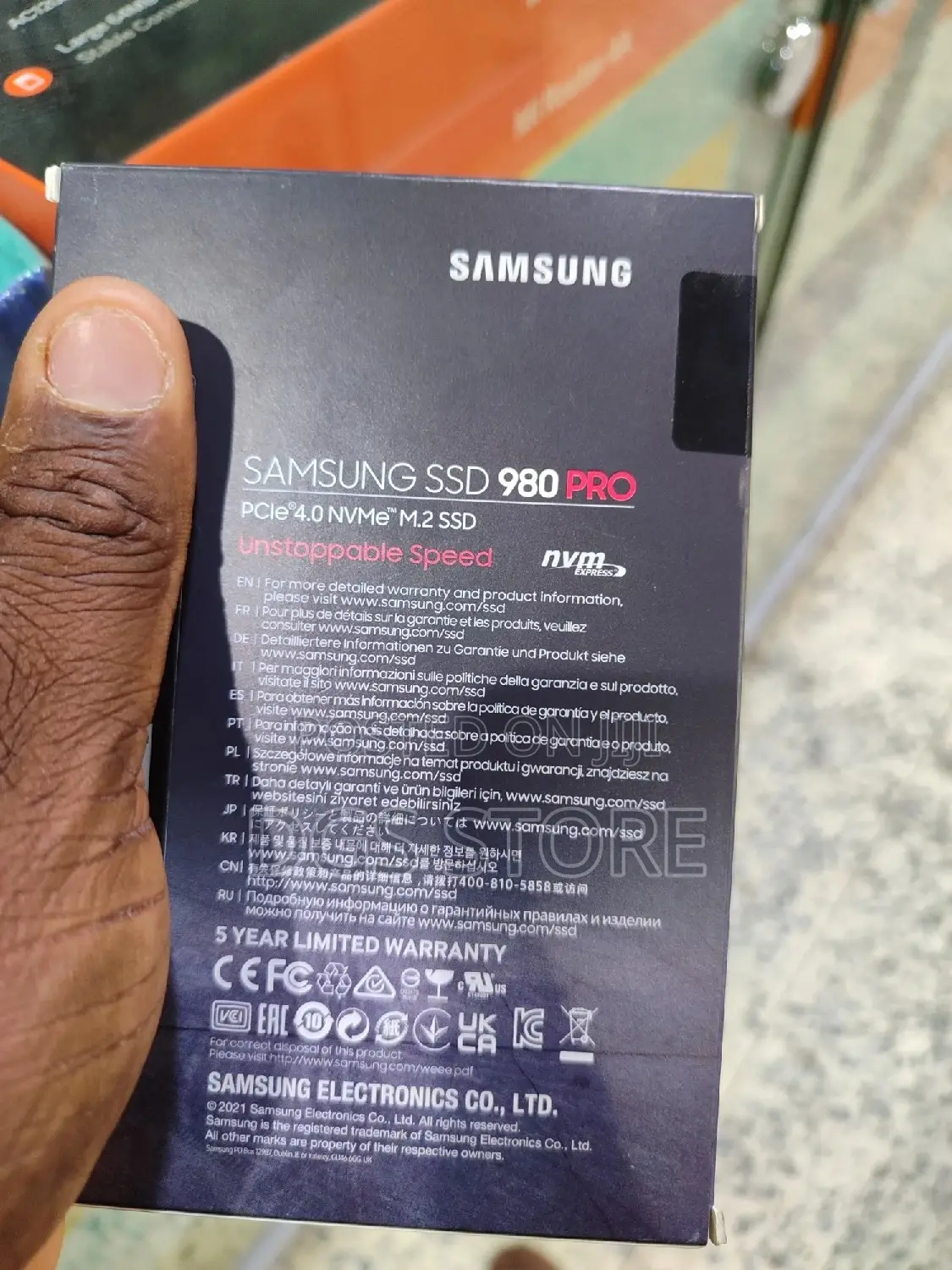 Samsung 980 Pro 2tb Pcle 4.0 Nvme M.2 SSD