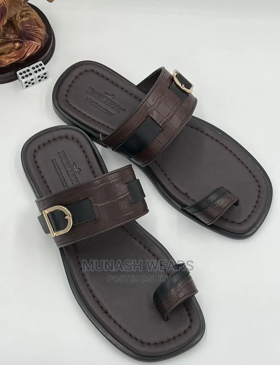 Italian Leather Slipers