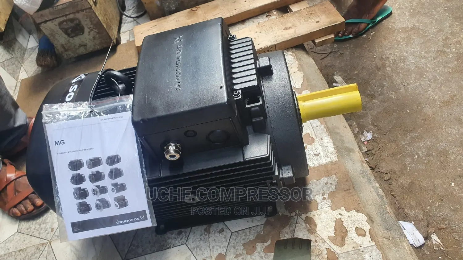 Electric Motor Grundfos 20hp