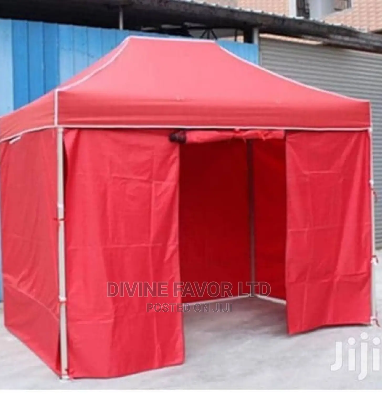 Foldable Canopy Tent With 4 Side Covers 10 Feet by 10feet