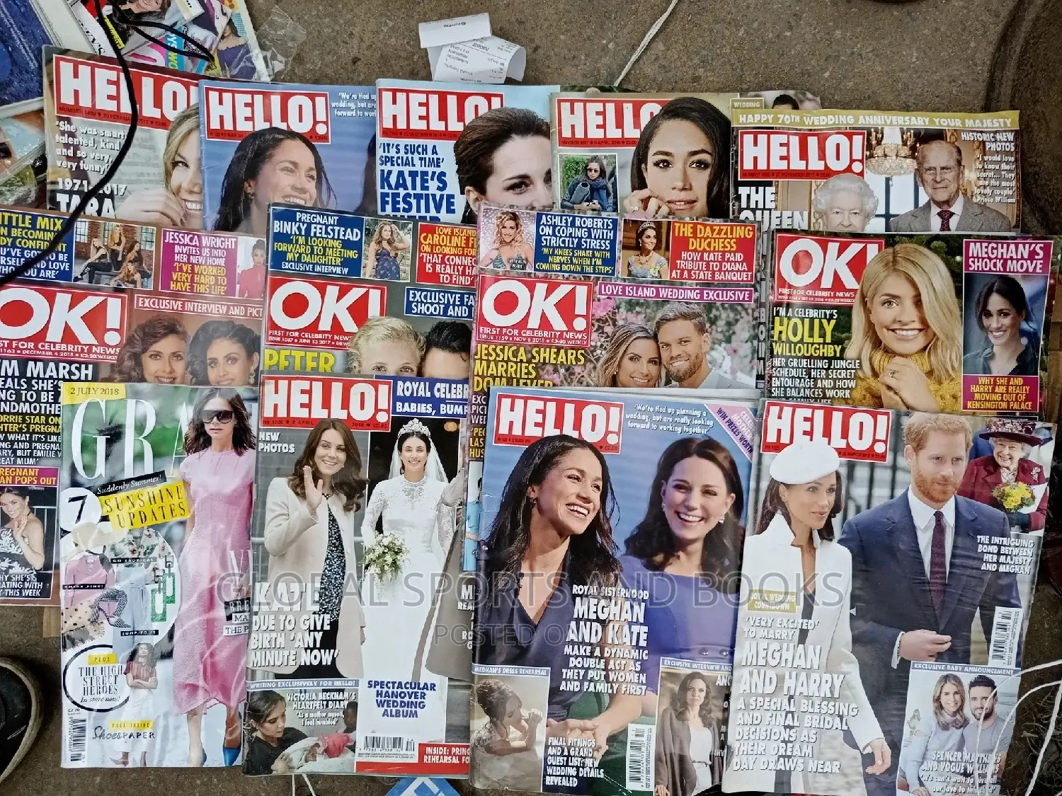 Weekly Celebrities Gossip Magazine,Star, Hello,Ok, People