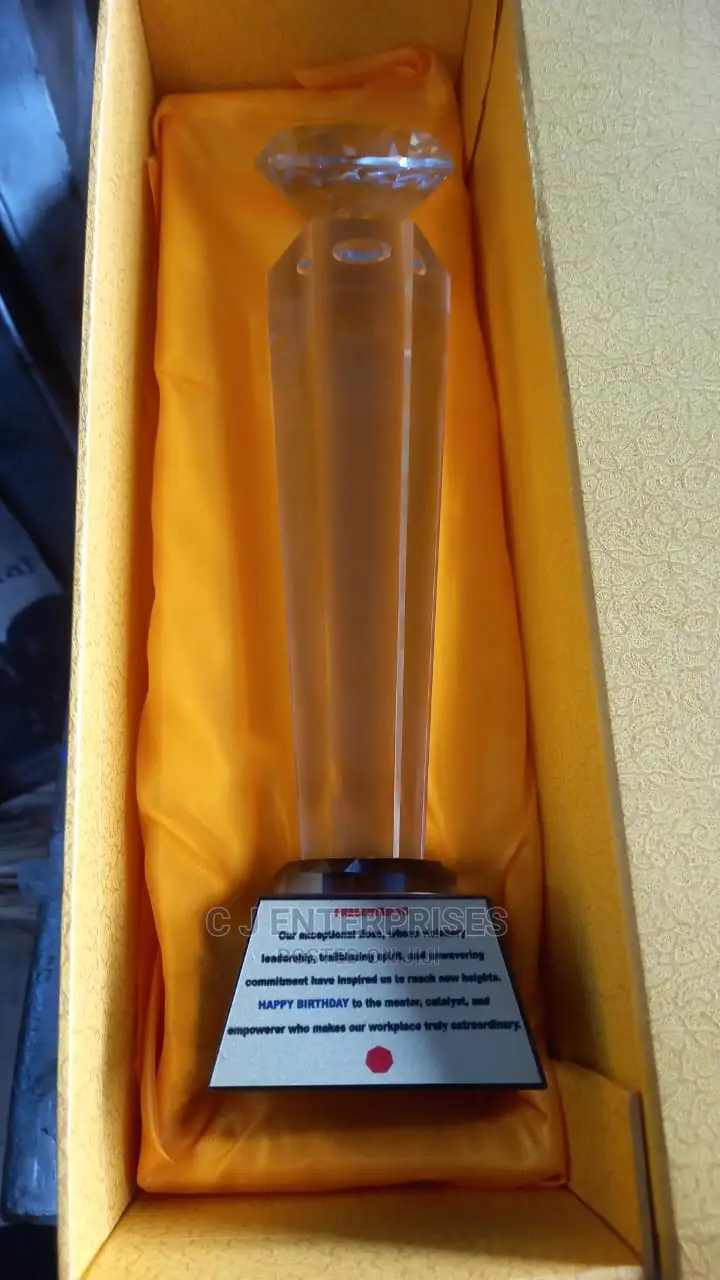 Glass Trophy Award J90