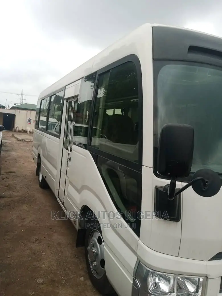 New Toyota Coaster 2025 White