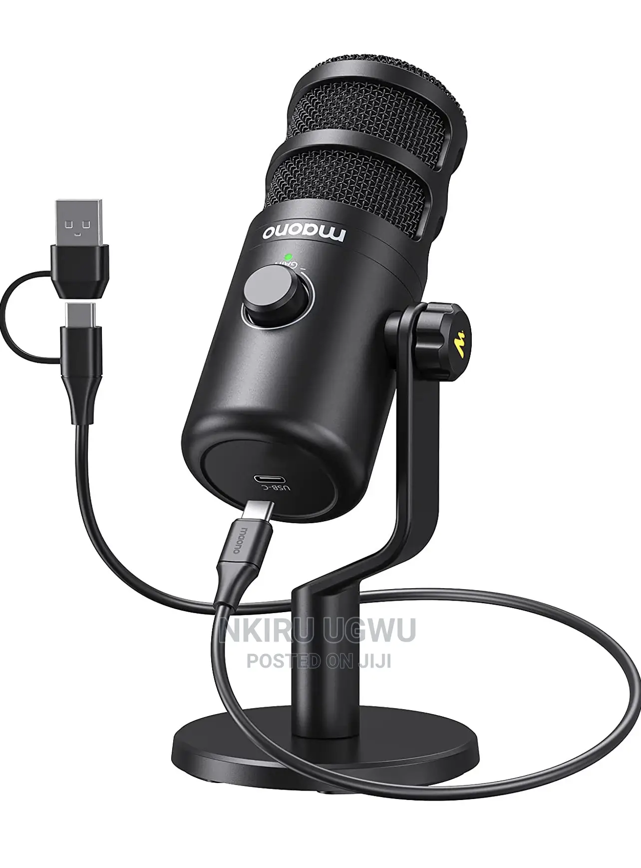 MAONO USB Dynamic Microphone, Podcast Recording Microphone