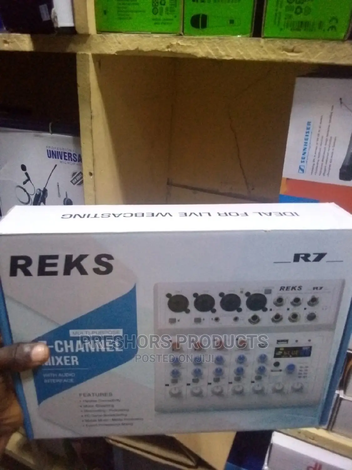 REKS 7channels Mixer