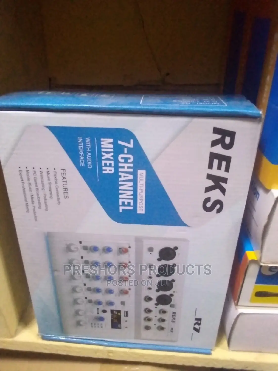 REKS 7channels Mixer