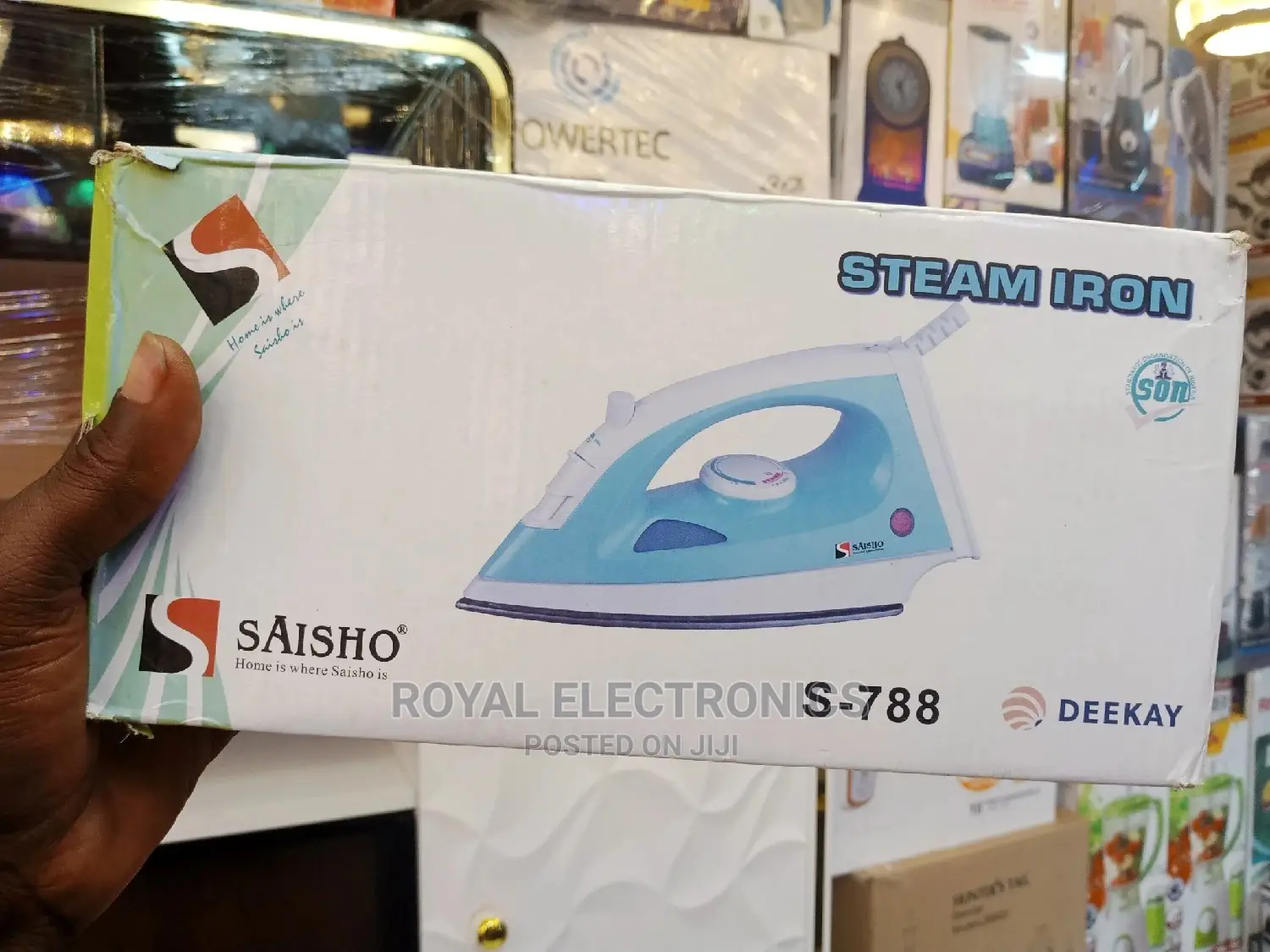 Powerful Saisho(S-788) Steam Iron