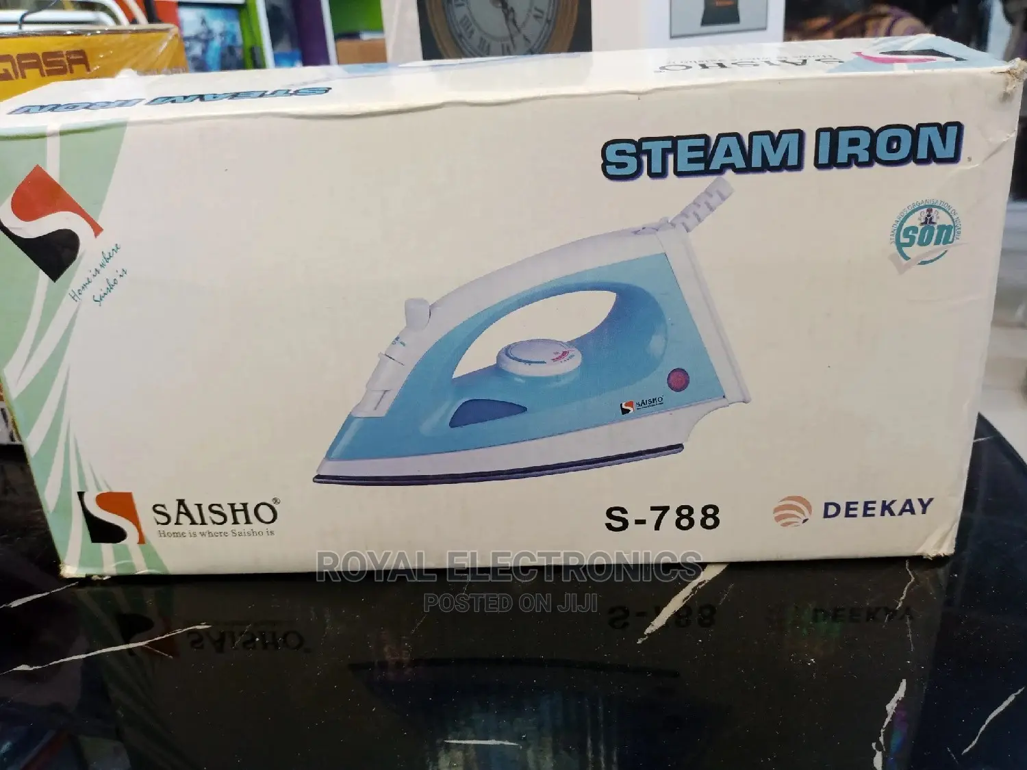 Powerful Saisho(S-788) Steam Iron