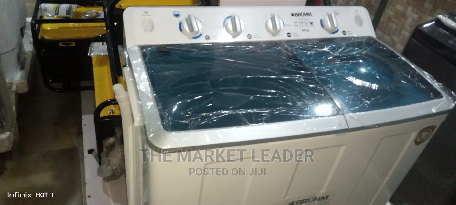 Bruhm 11kg Washing Machine, Twin Tub