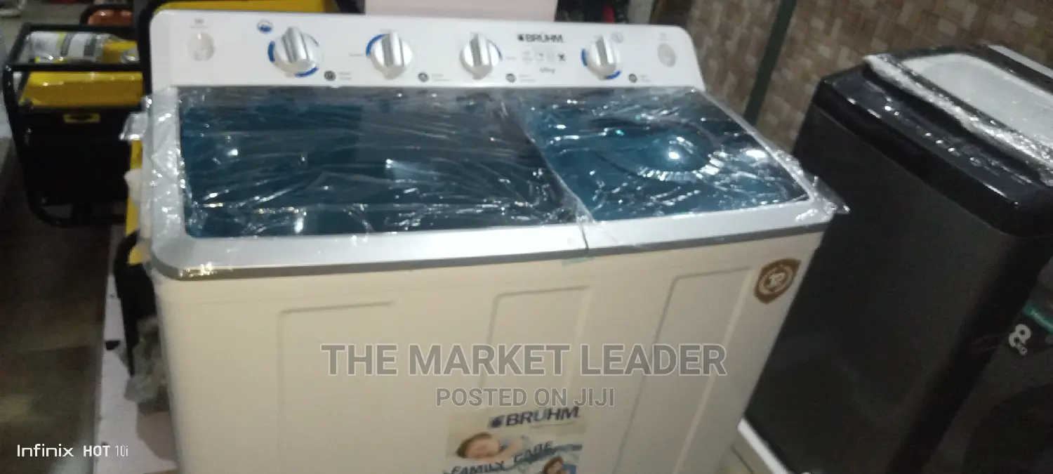 Bruhm 11kg Washing Machine, Twin Tub