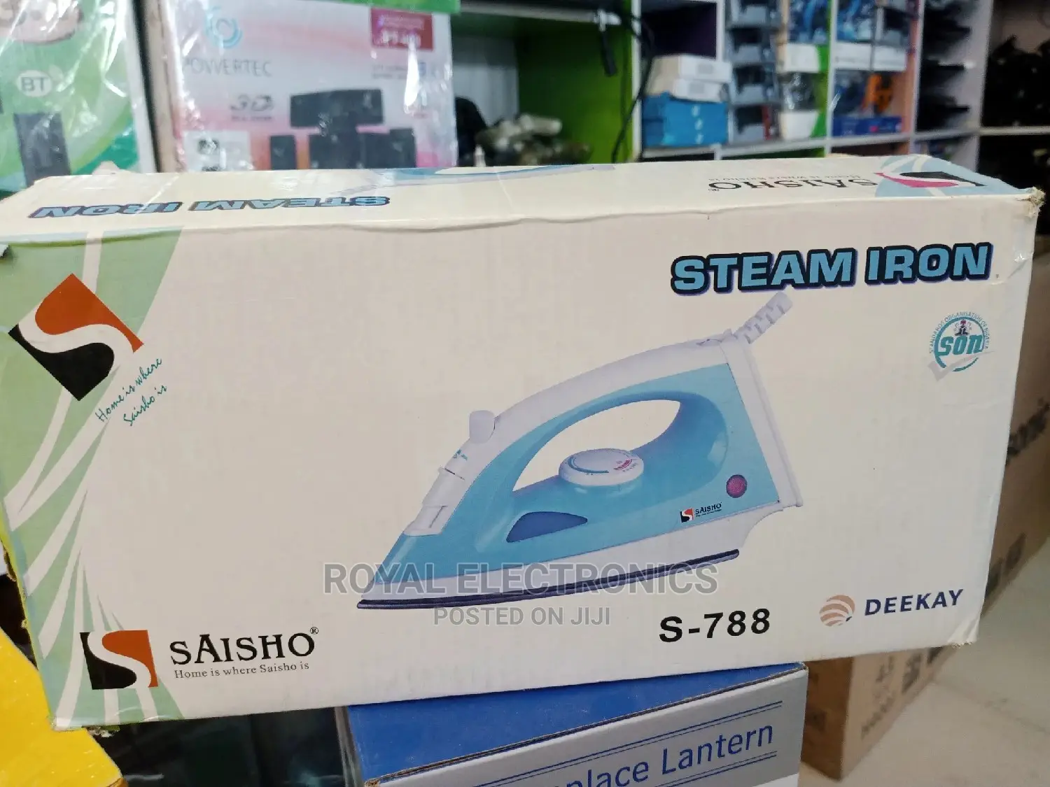 Heavy Duty Saisho(S-788) Steam Iron