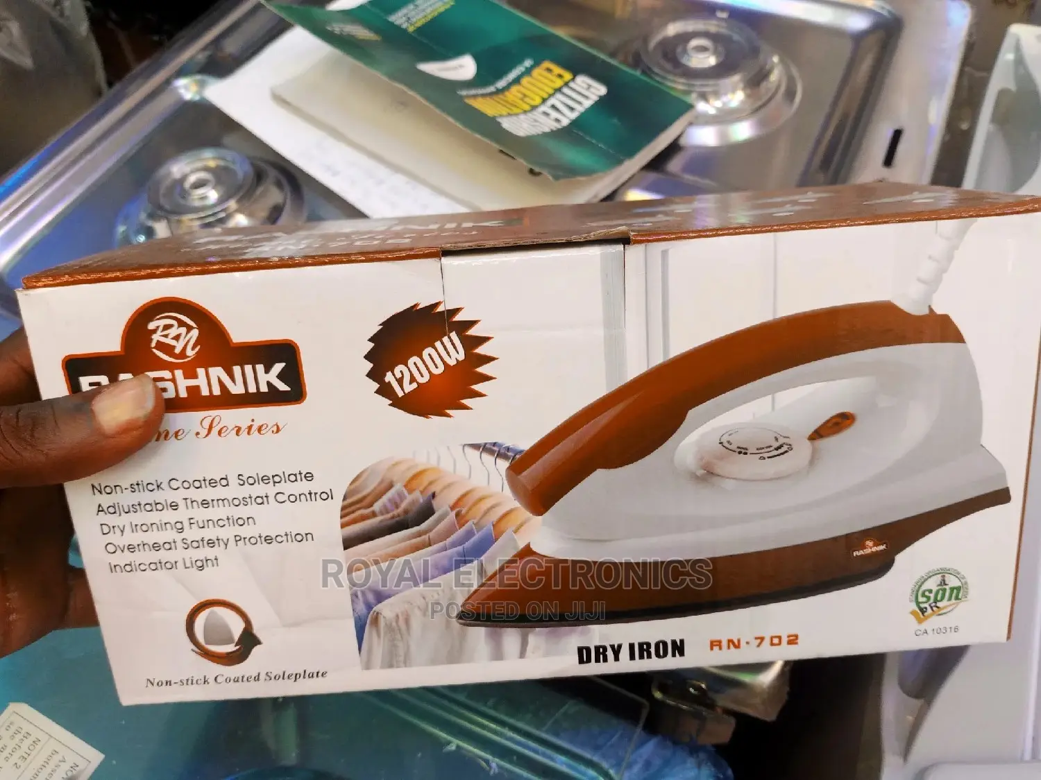 Trendy Design Rashnik RN-702 Dry Iron 1200W