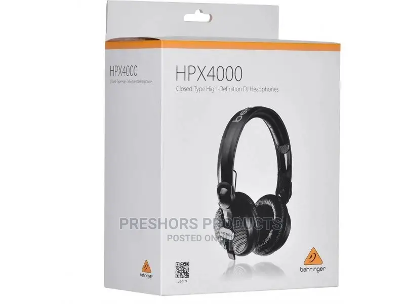 Behringer Hpx4000 Dj Studio Headphone