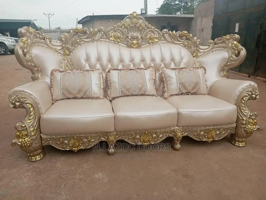 Quality Executive 7 Seater Living Room Royal Sofa Chair.