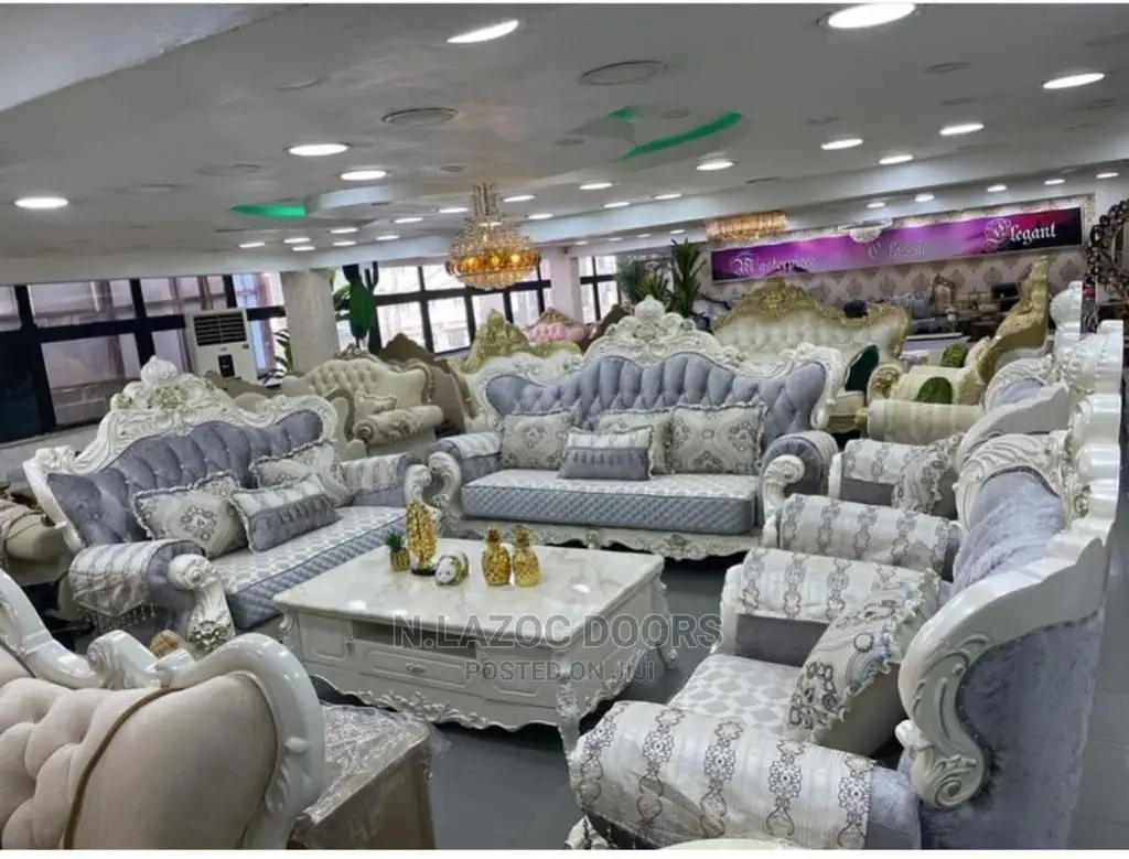 Quality Executive 7 Seater Living Room Royal Sofa Chair.