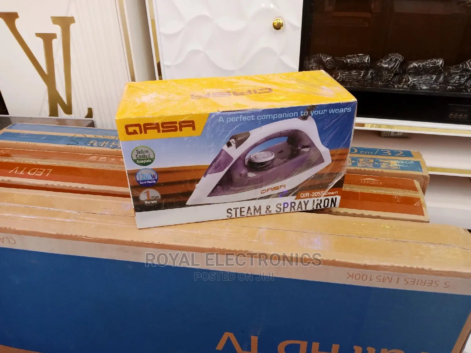 Newly Released QASA QIR-2055 Steam Iron - 1200W