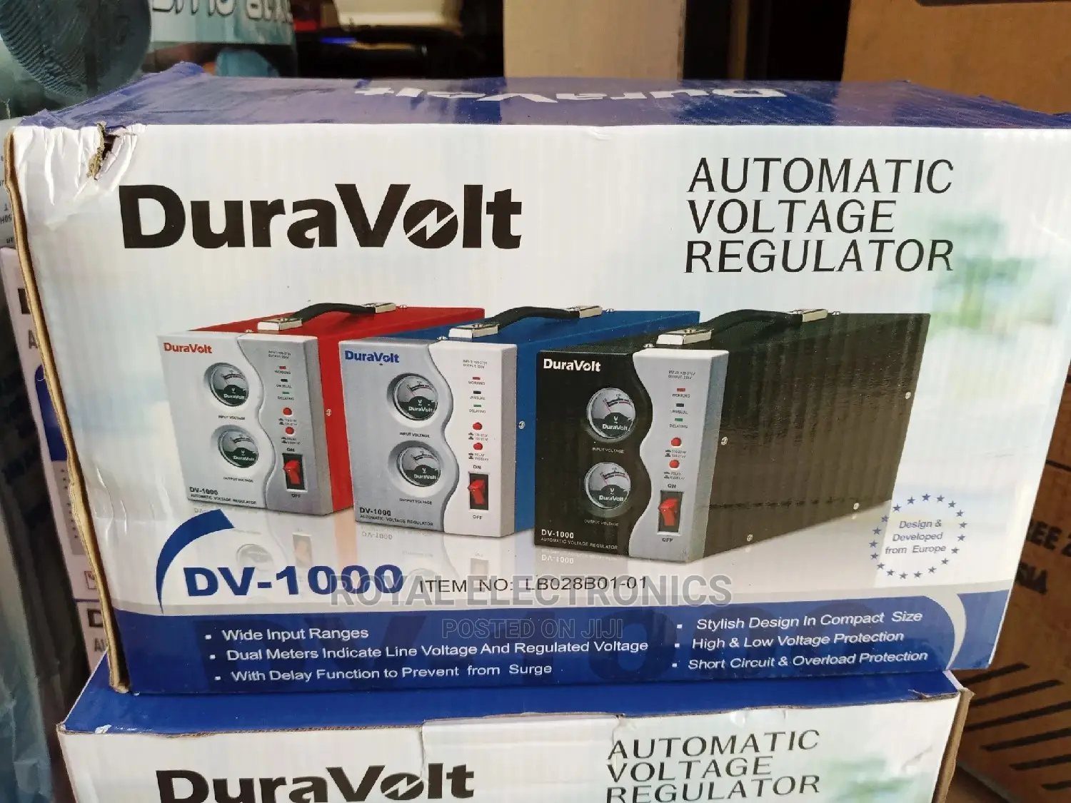 Duravolt 1ooowatts Automatic Voltage Regulator
