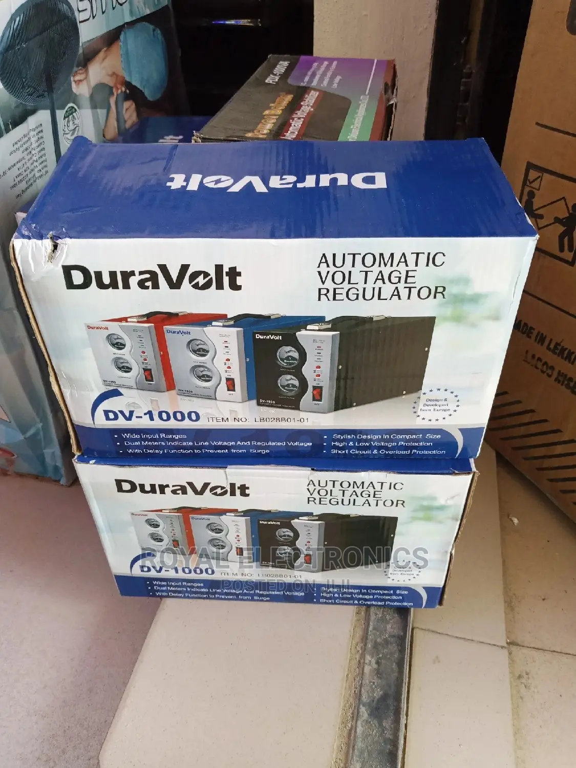 Trendy Design Duravolt 1ooowatts Automatic Voltage Regulator