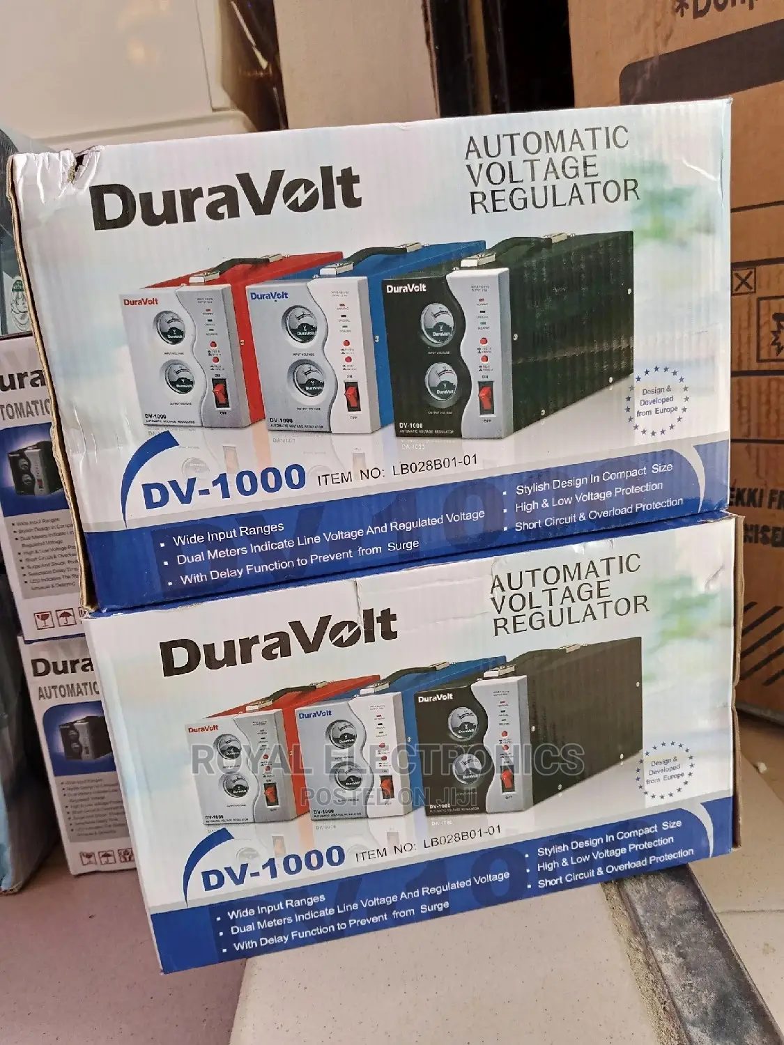 Trendy Design Duravolt 1ooowatts Automatic Voltage Regulator