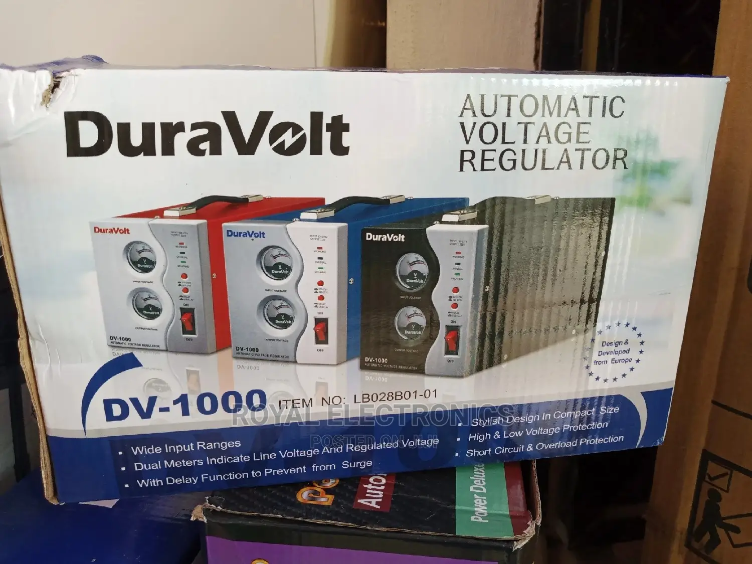 Unique Design Duravolt 1ooowatts Automatic Voltage Regulator
