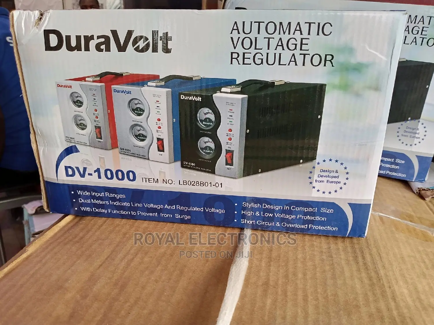 Premium Quality DURAVOLT 1OOOWATTS Stabilizer