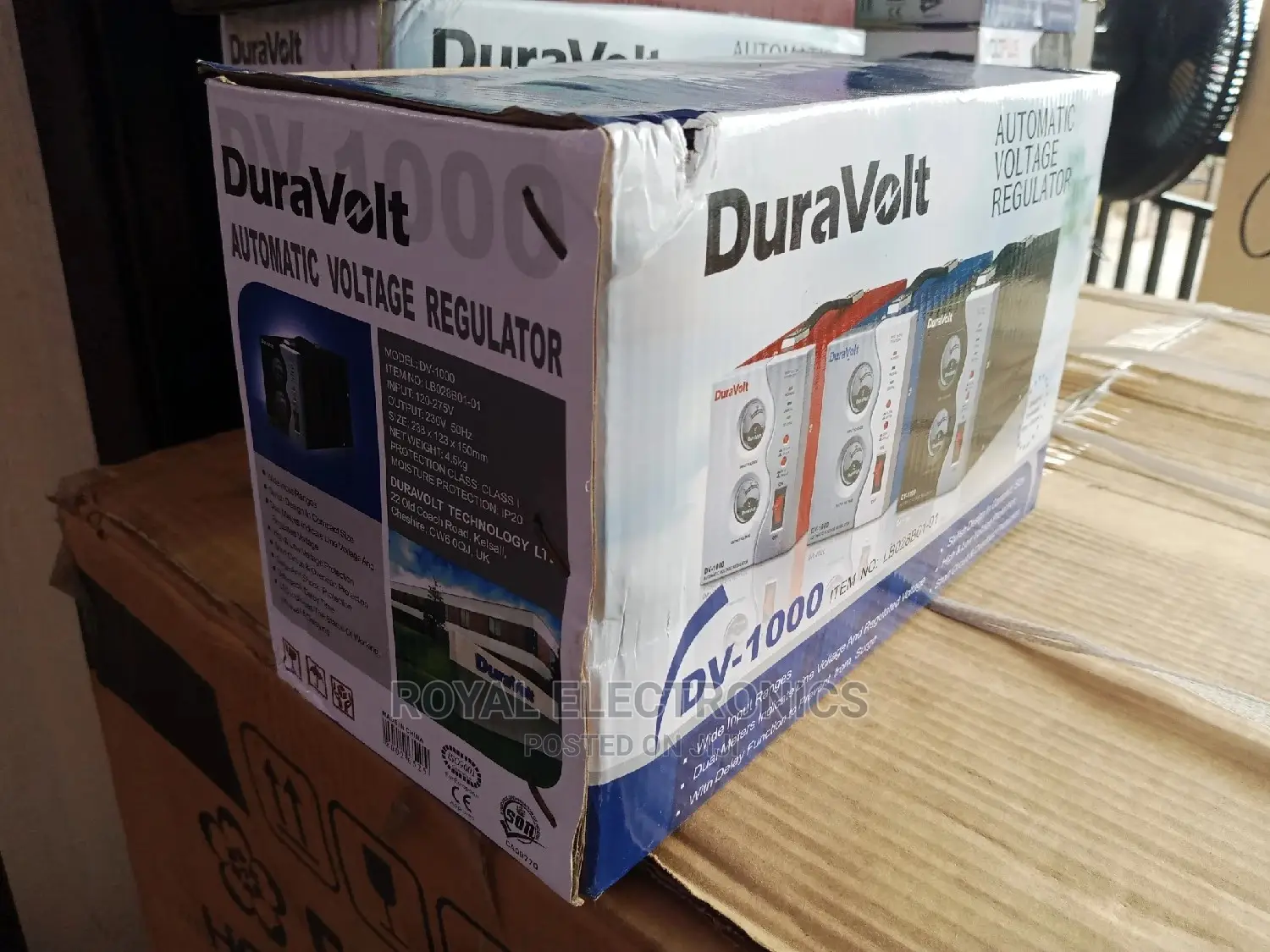 Premium Quality DURAVOLT 1OOOWATTS Stabilizer