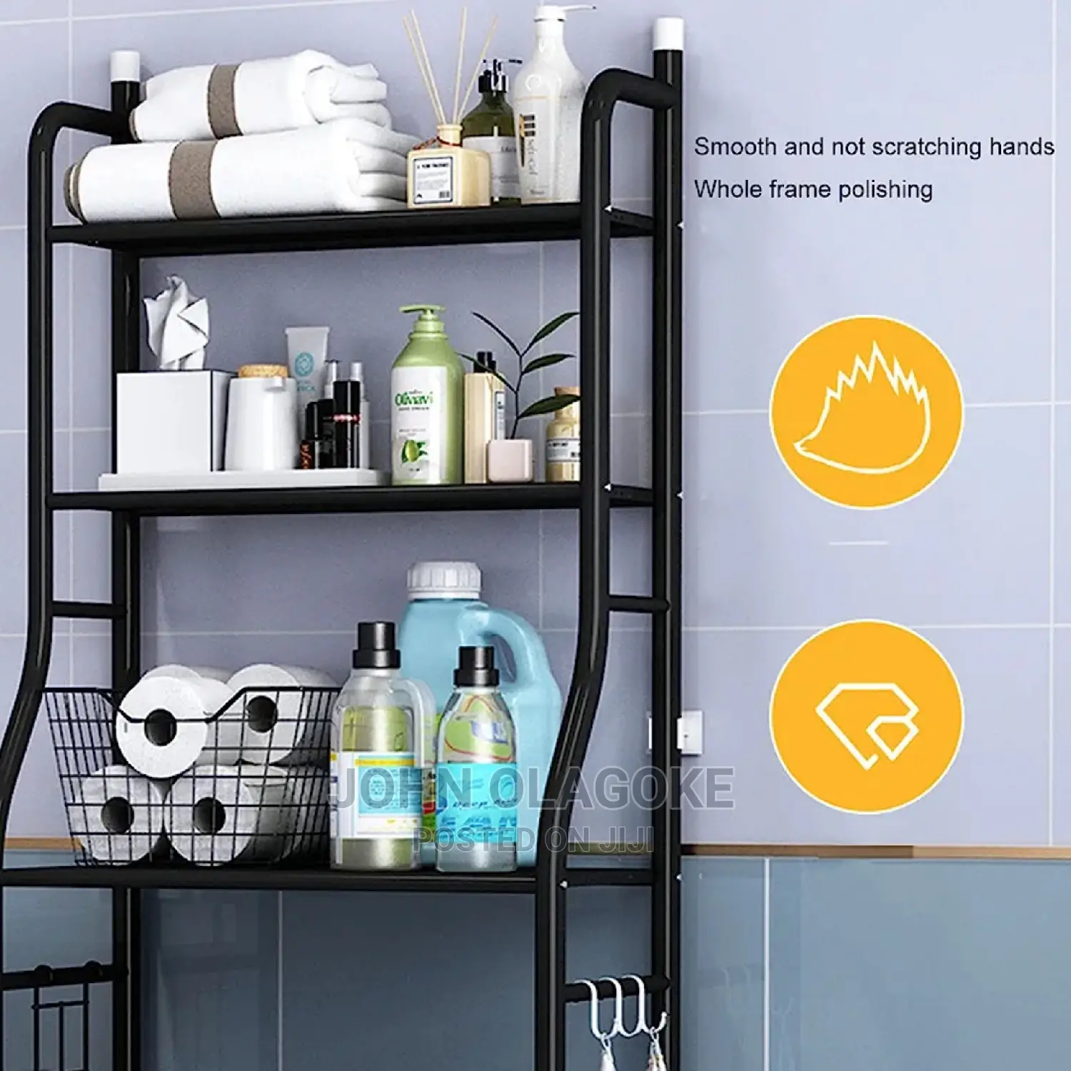 Free Standing Toilet Rack