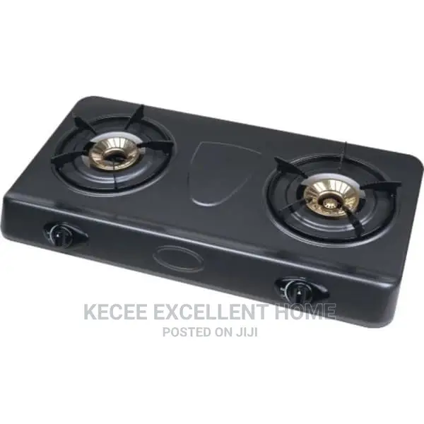 2 Burner Table Gas - Black