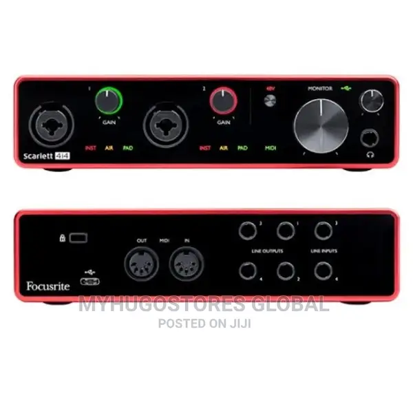 Focusrite Scarlett 4i4 3rd Gen Audio Interface