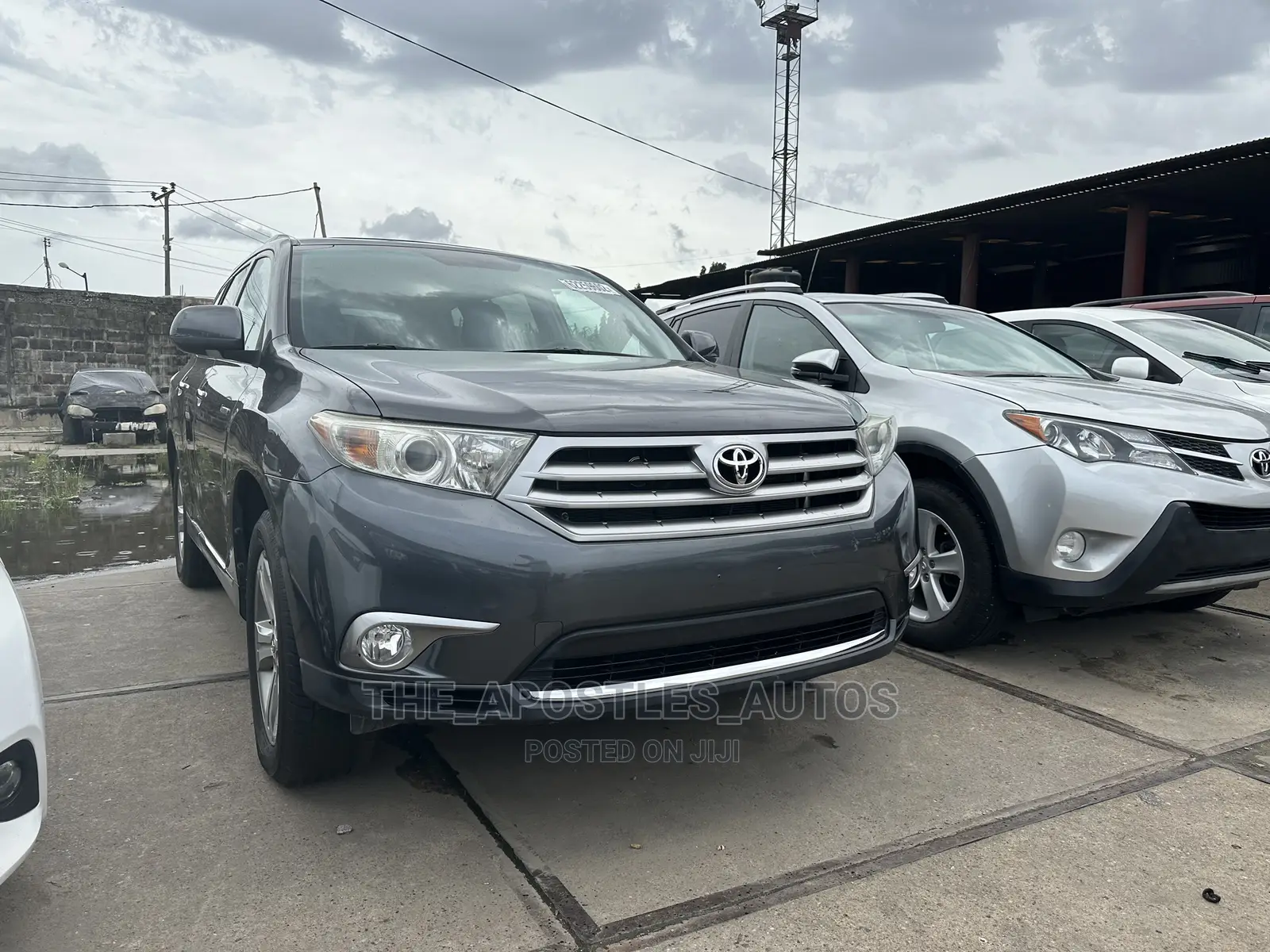 Toyota Highlander Limited 3.5l 4WD 2013 Gray