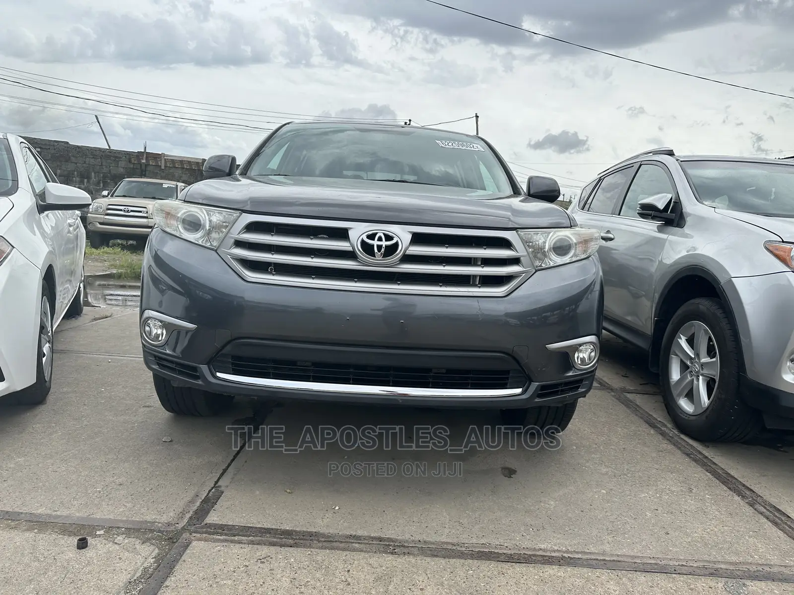 Toyota Highlander Limited 3.5l 4WD 2013 Gray