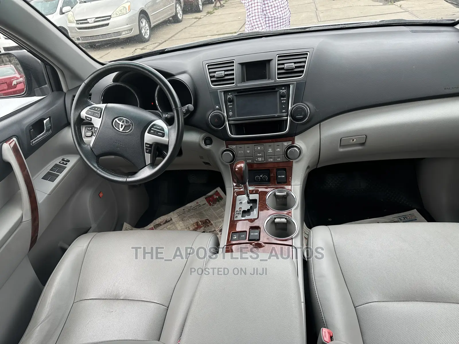 Toyota Highlander Limited 3.5l 4WD 2013 Gray