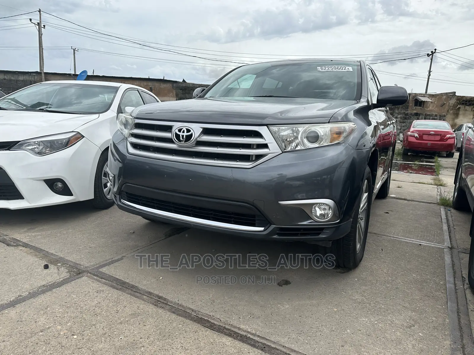 Toyota Highlander Limited 3.5l 4WD 2013 Gray