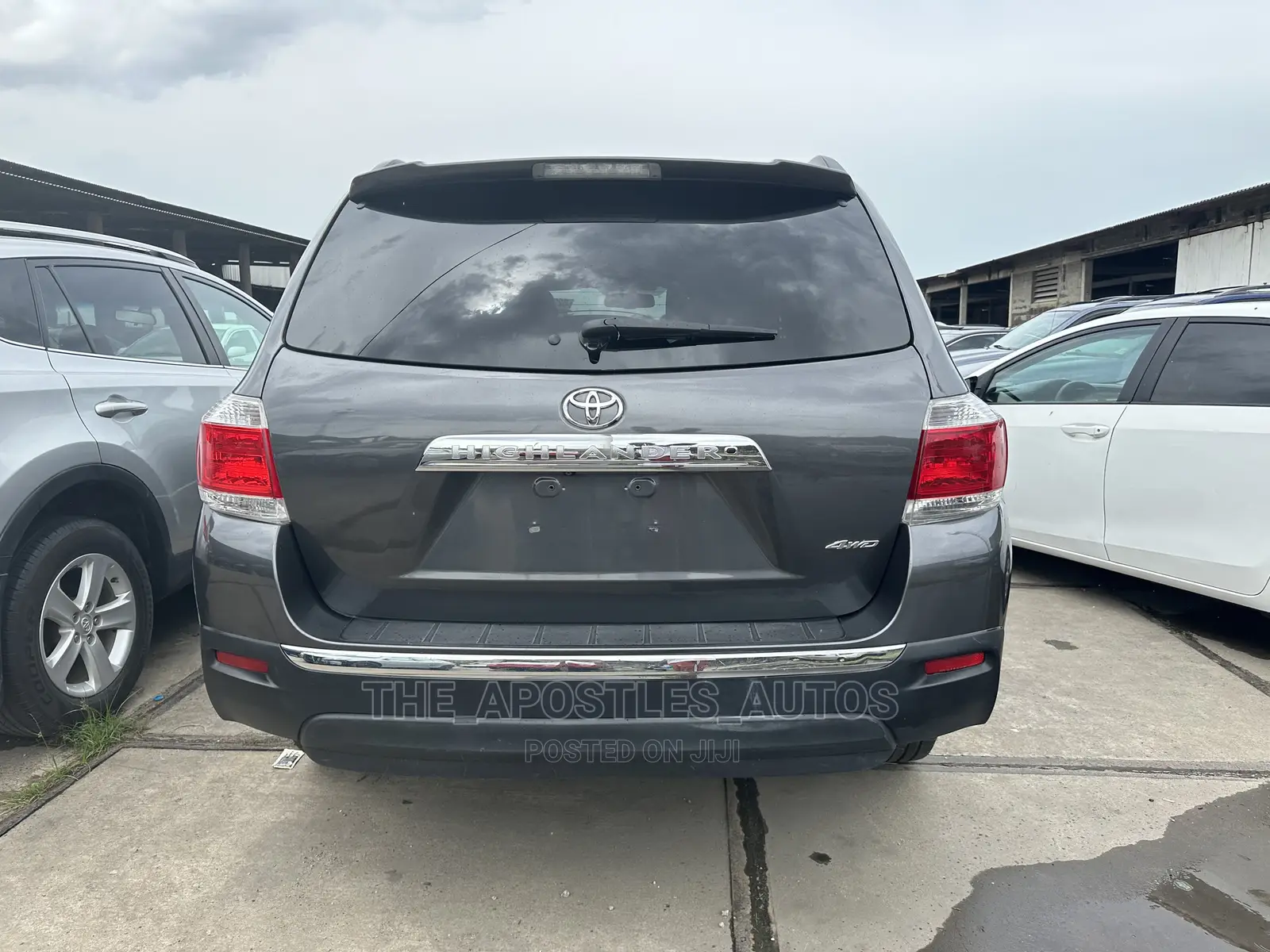 Toyota Highlander Limited 3.5l 4WD 2013 Gray